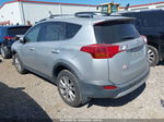 2015 Toyota Rav4 Limited Silver vin: JTMYFREV9FJ040011