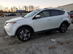 2015 Toyota Rav4 Limited Белый vin: JTMYFREV9FJ053115