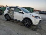 2015 Toyota Rav4 Limited White vin: JTMYFREV9FJ053115