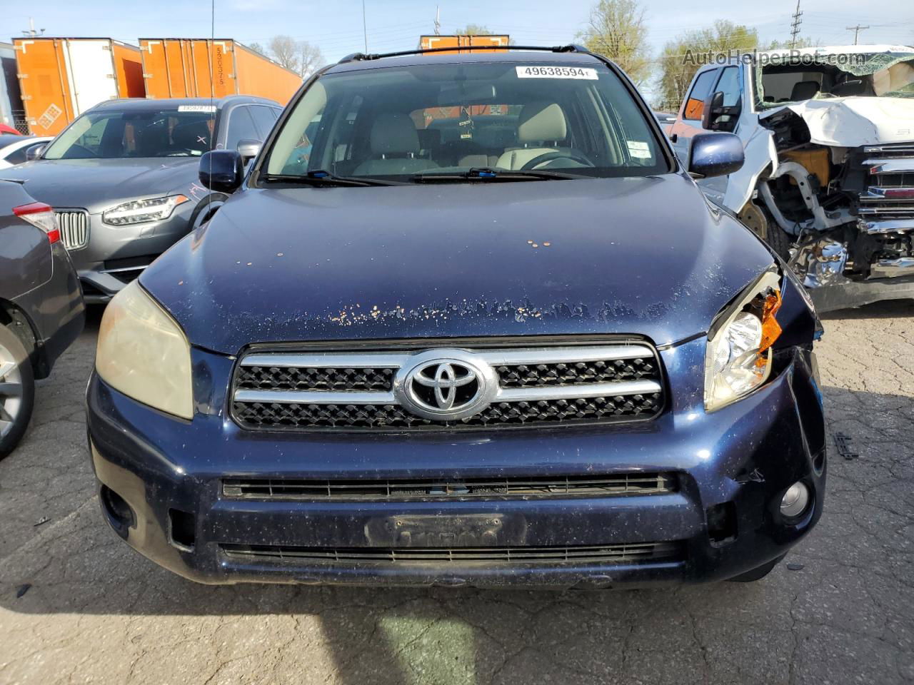 2007 Toyota Rav4 Limited Blue vin: JTMZD31V075052023