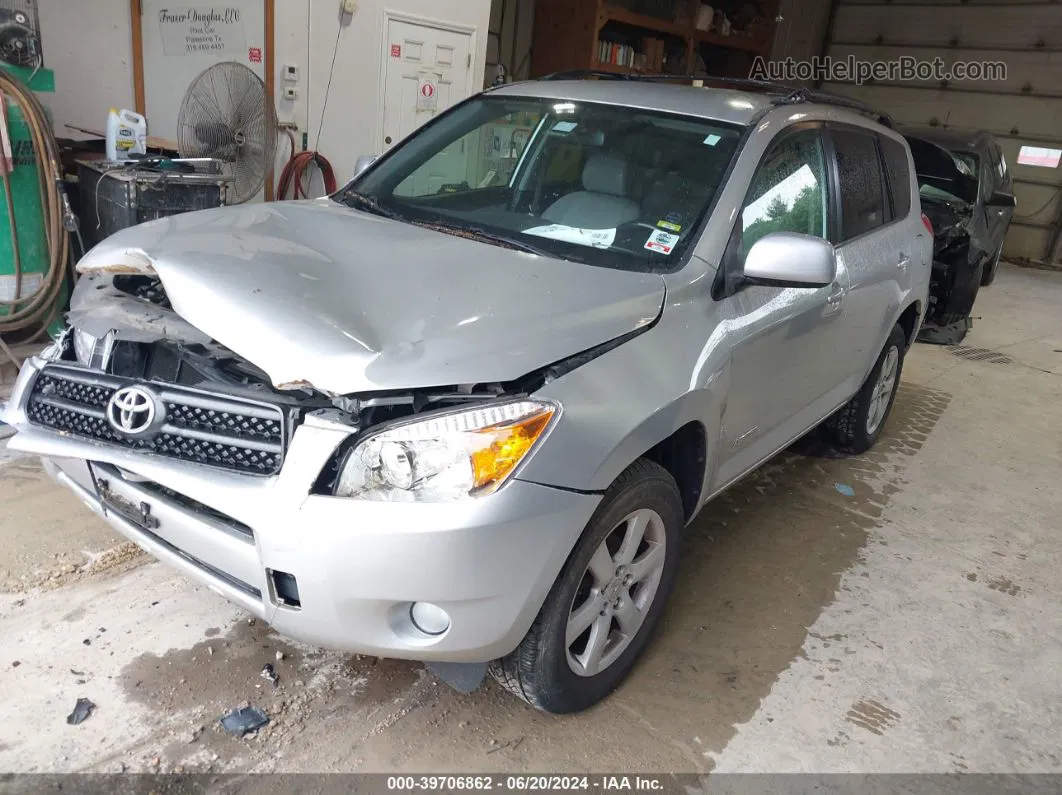 2007 Toyota Rav4 Limited Silver vin: JTMZD31V175065816