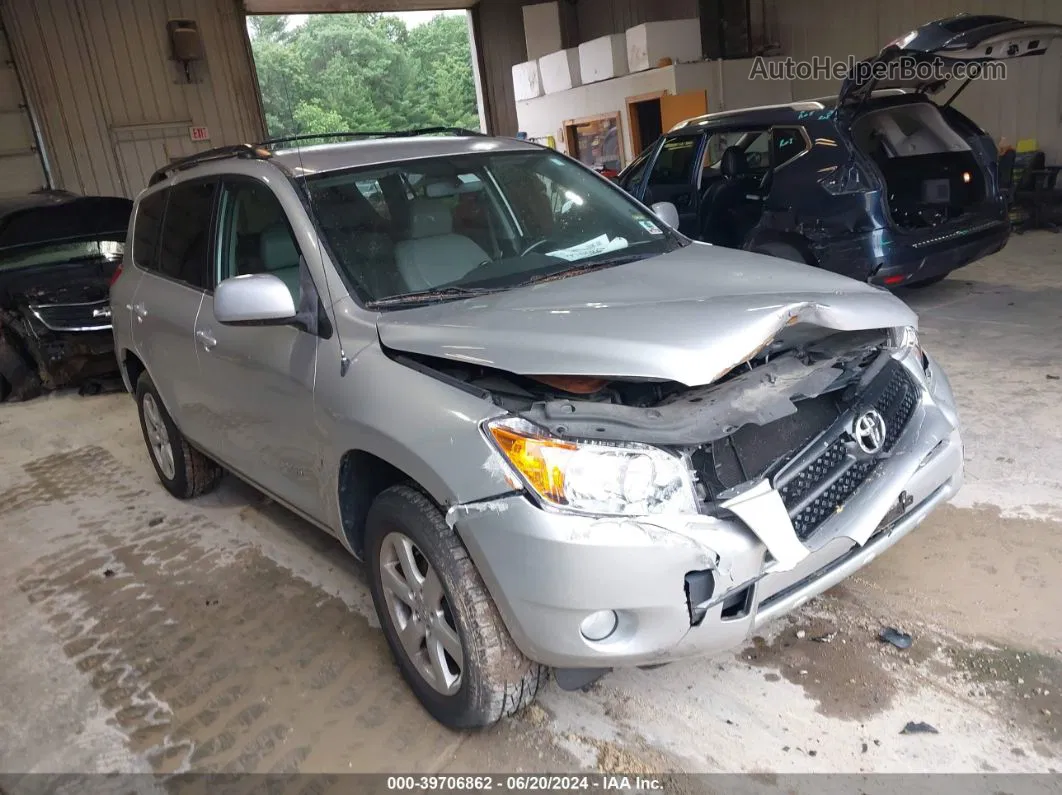 2007 Toyota Rav4 Limited Silver vin: JTMZD31V175065816