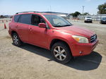 2007 Toyota Rav4 Limited Red vin: JTMZD31V375064635