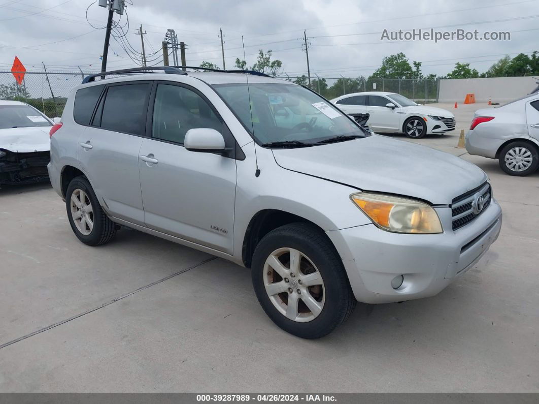 2007 Toyota Rav4 Limited Silver vin: JTMZD31V675072793