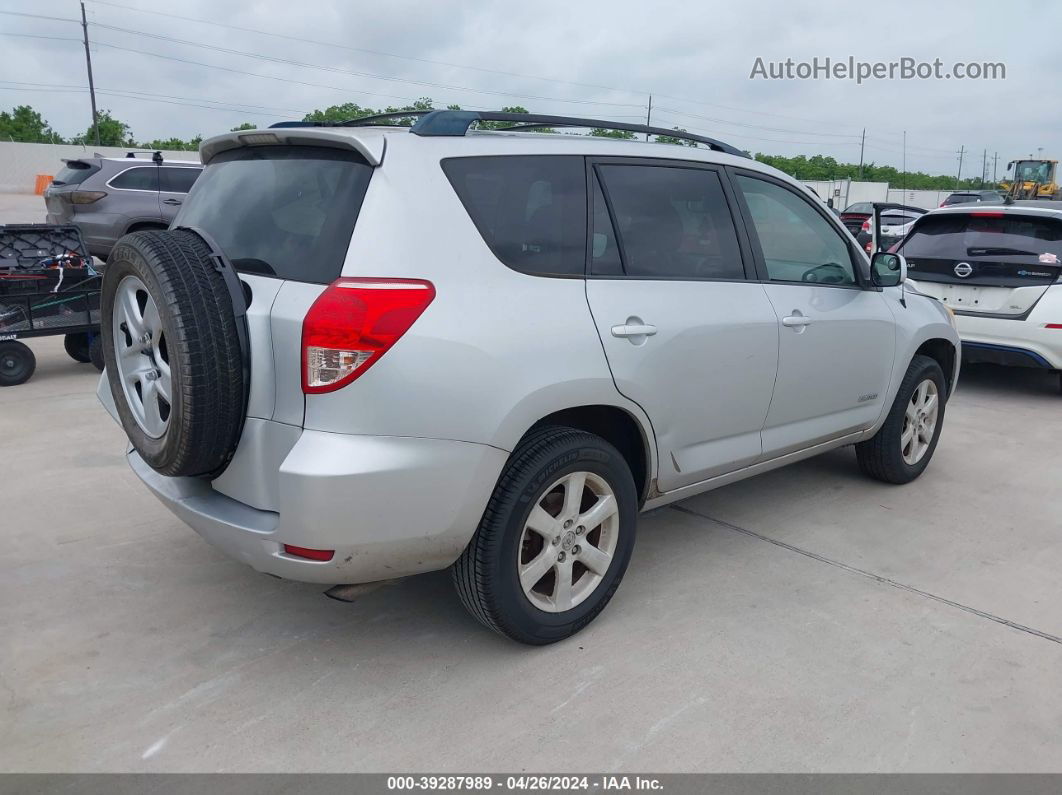 2007 Toyota Rav4 Limited Silver vin: JTMZD31V675072793