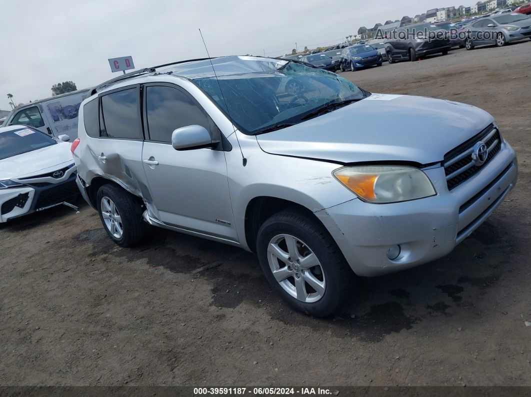 2007 Toyota Rav4 Limited Silver vin: JTMZD31V776031079