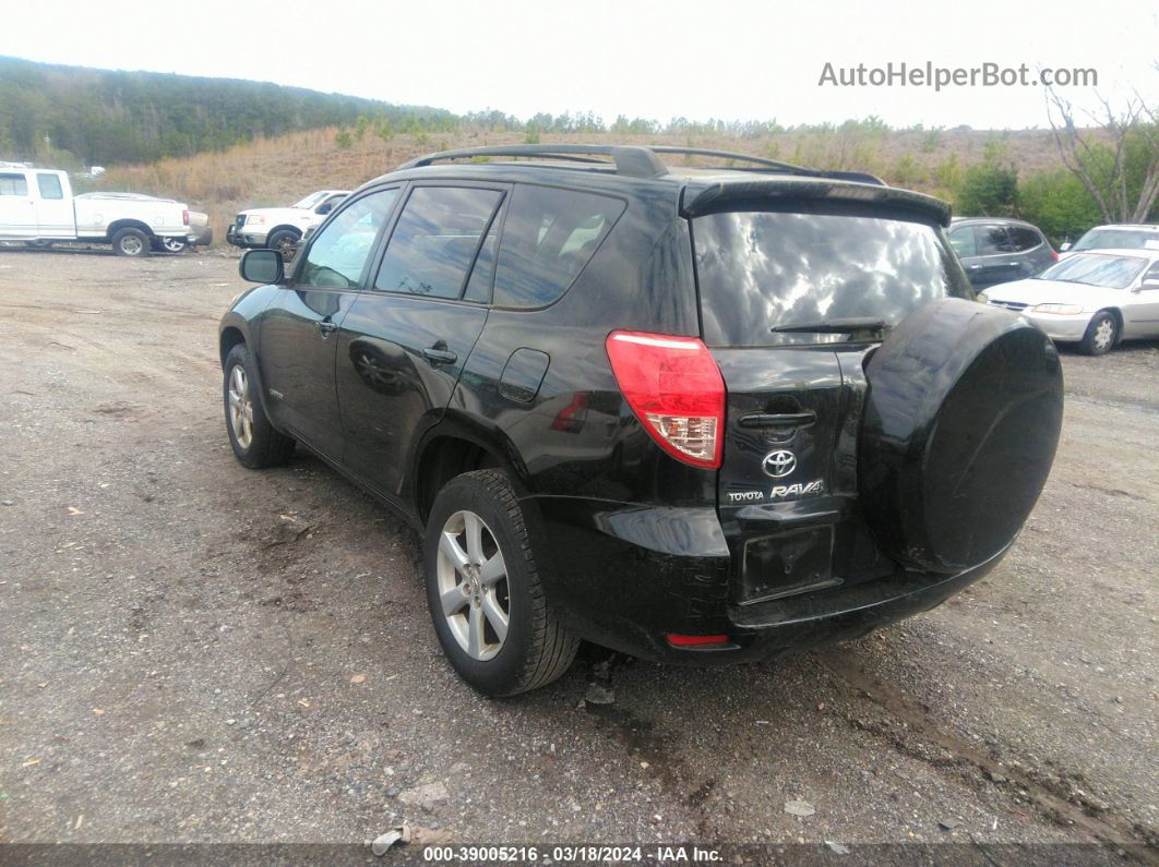 2007 Toyota Rav4 Limited Black vin: JTMZD31V976026921