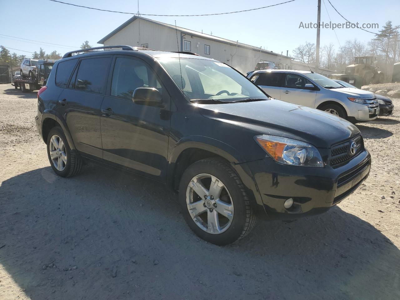 2007 Toyota Rav4 Sport Black vin: JTMZD32V076030323