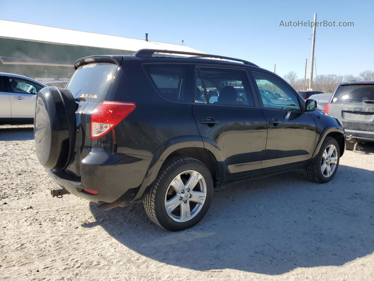 2007 Toyota Rav4 Sport Black vin: JTMZD32V076030323