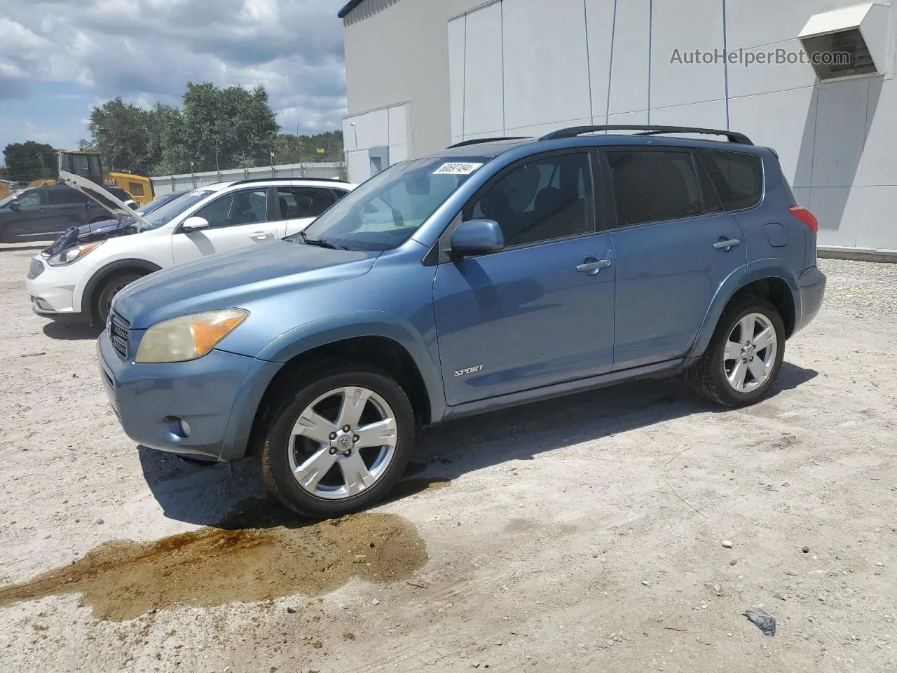 2007 Toyota Rav4 Sport Blue vin: JTMZD32V276048239