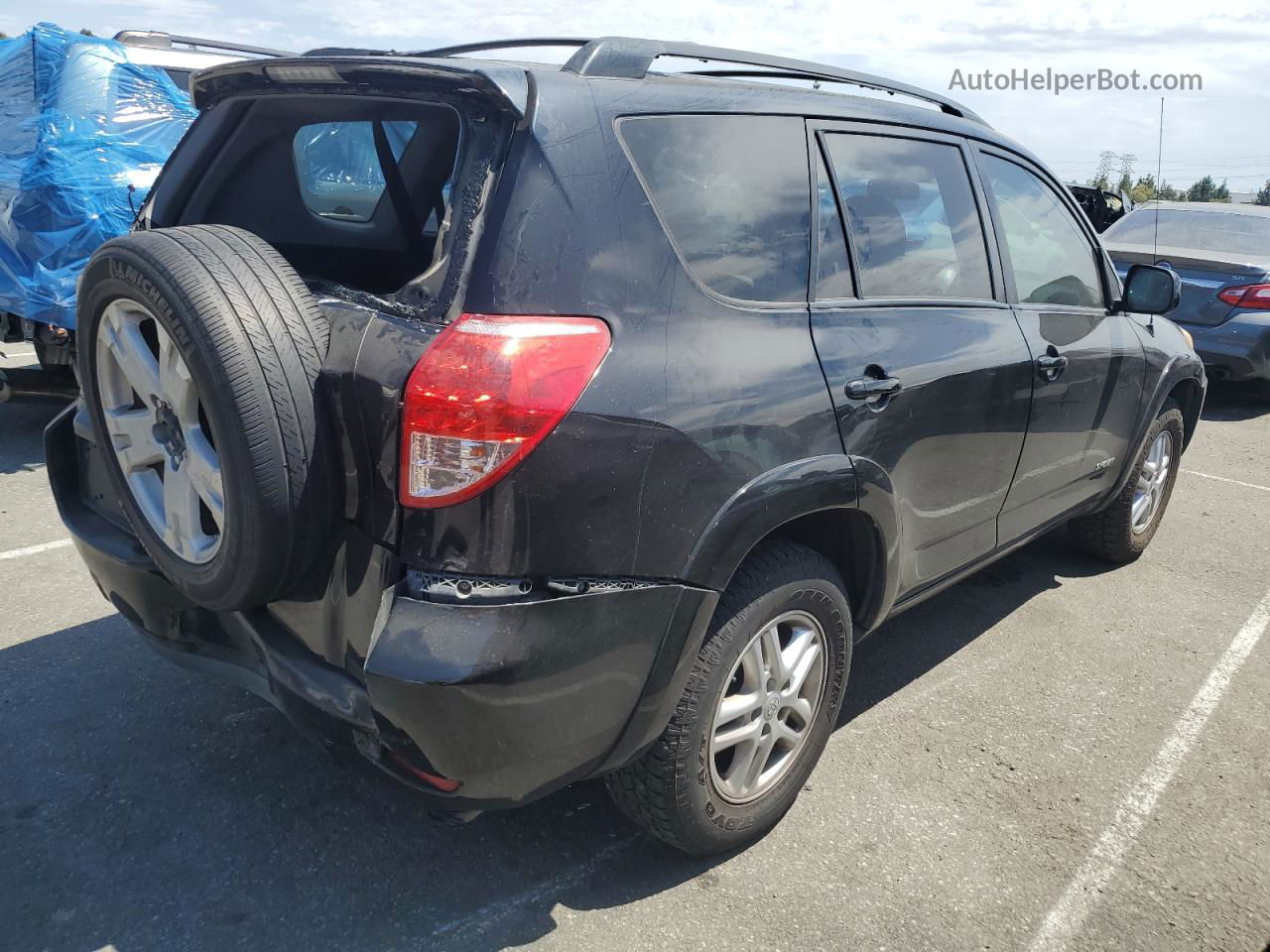 2007 Toyota Rav4 Sport Black vin: JTMZD32V776025121