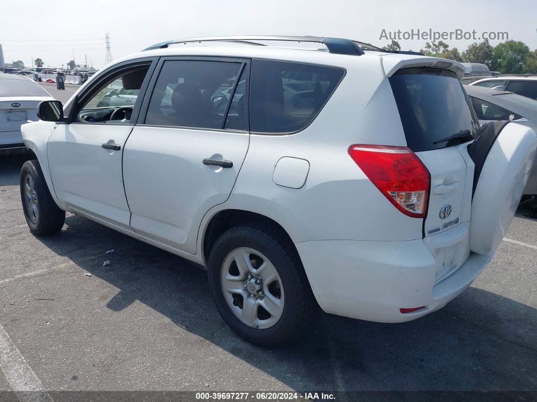 2007 Toyota Rav4   White vin: JTMZD33V075043500