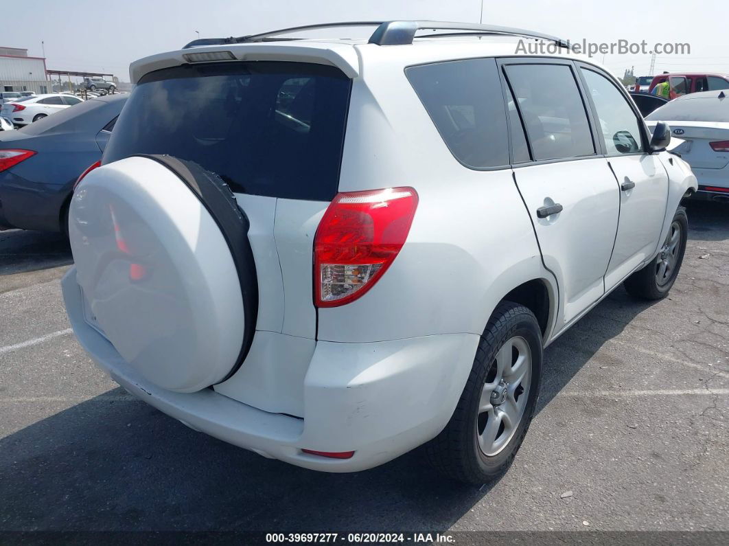 2007 Toyota Rav4   White vin: JTMZD33V075043500