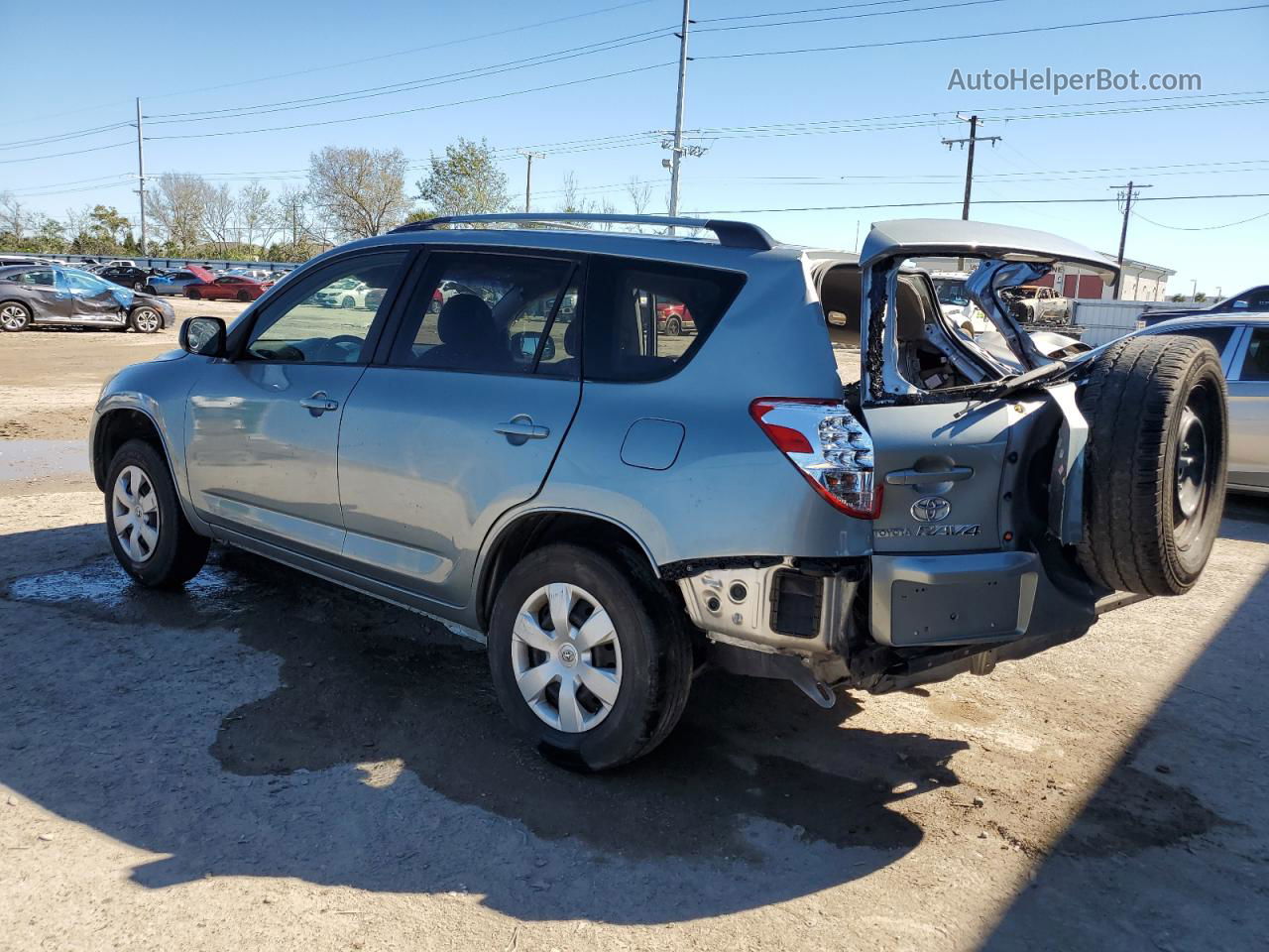 2007 Toyota Rav4  Silver vin: JTMZD33V075049037