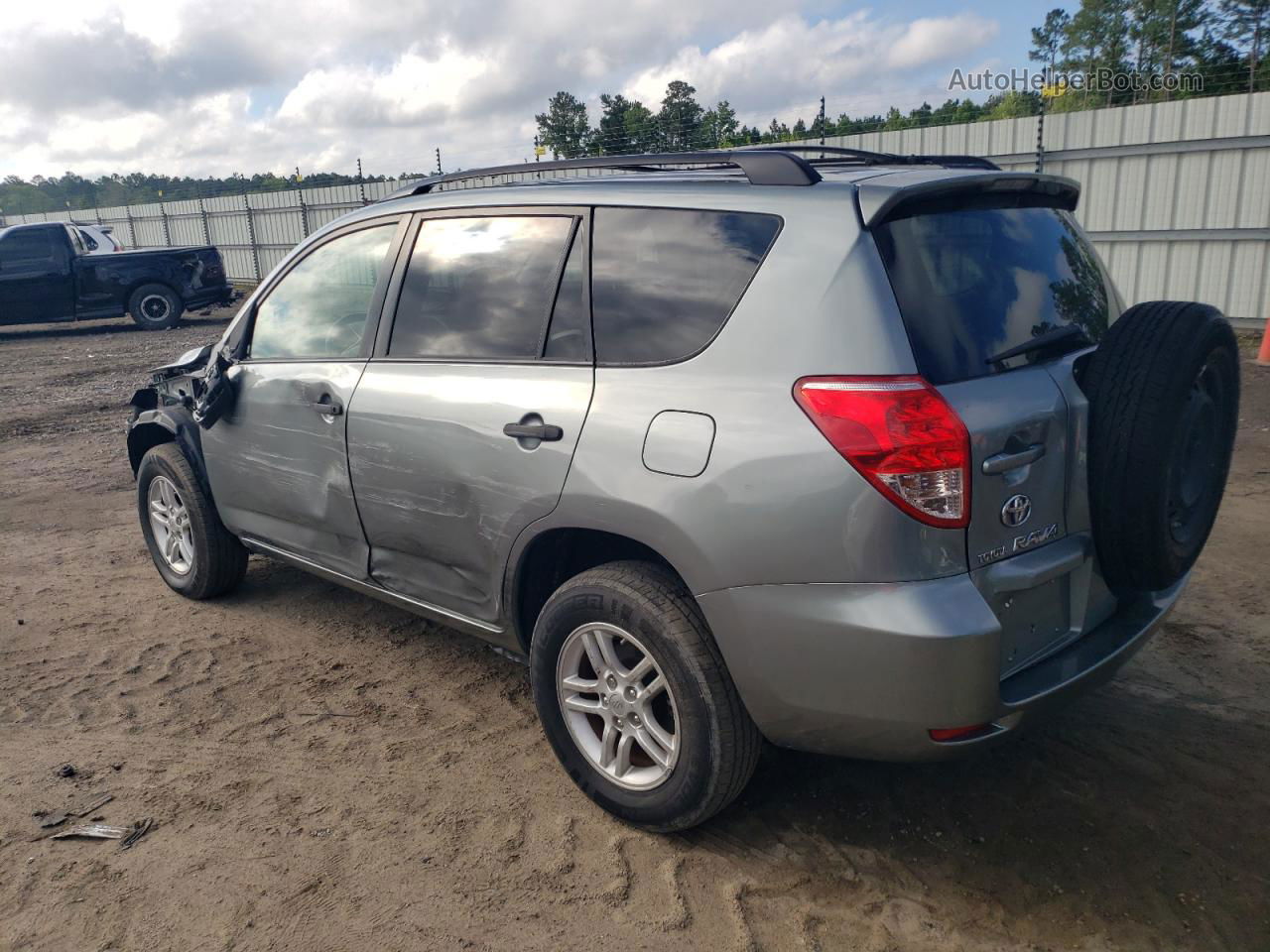 2007 Toyota Rav4  Gray vin: JTMZD33V075052648