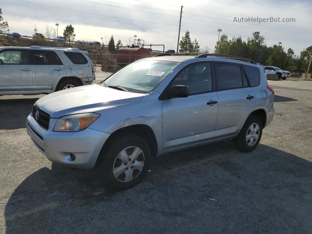 2007 Toyota Rav4  Silver vin: JTMZD33V075072737