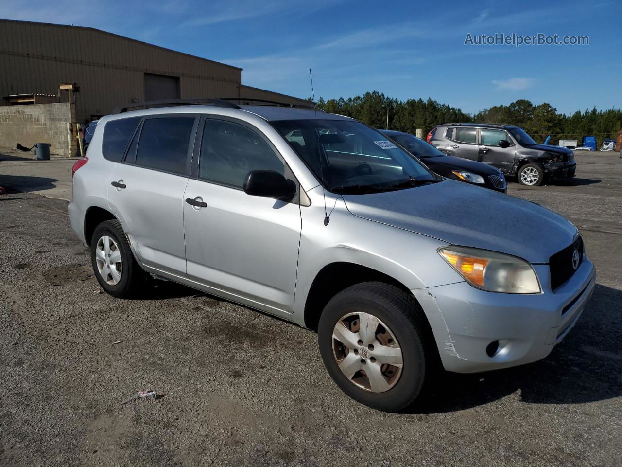 2007 Toyota Rav4  Silver vin: JTMZD33V075072737