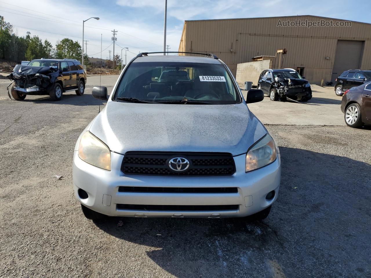 2007 Toyota Rav4  Silver vin: JTMZD33V075072737