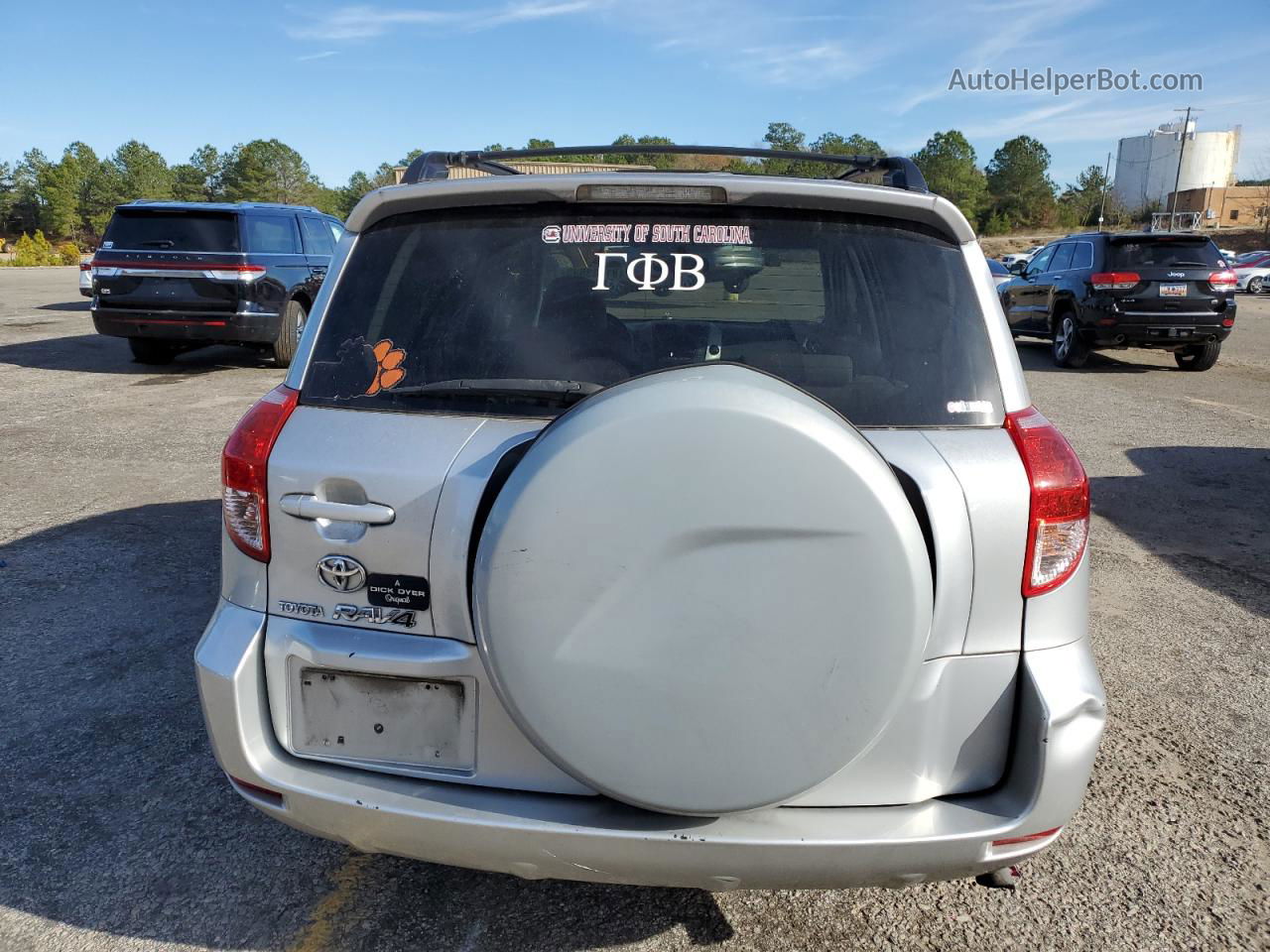 2007 Toyota Rav4  Silver vin: JTMZD33V075072737