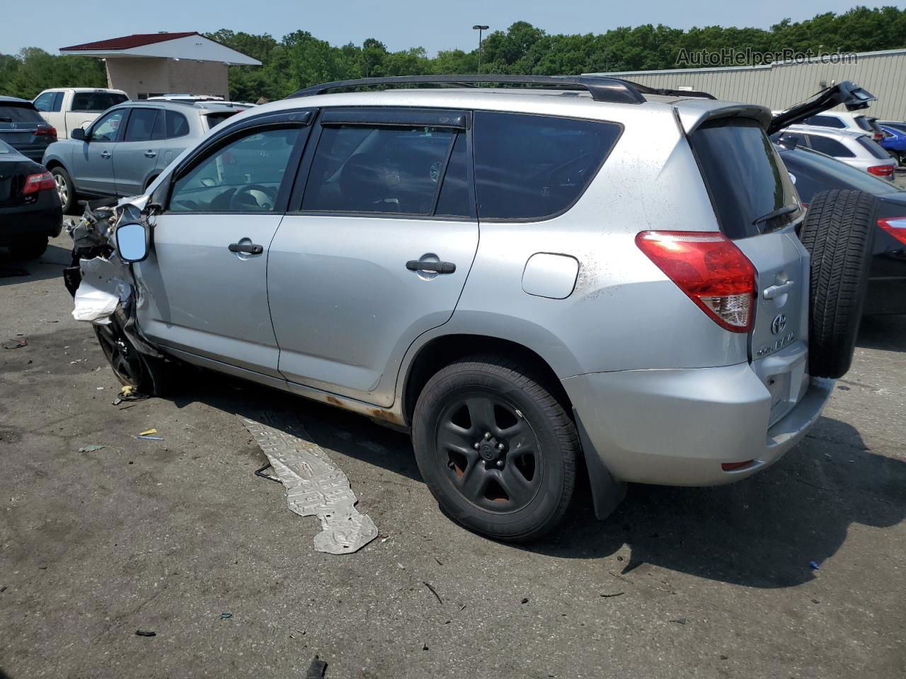 2007 Toyota Rav4  Серебряный vin: JTMZD33V075074360