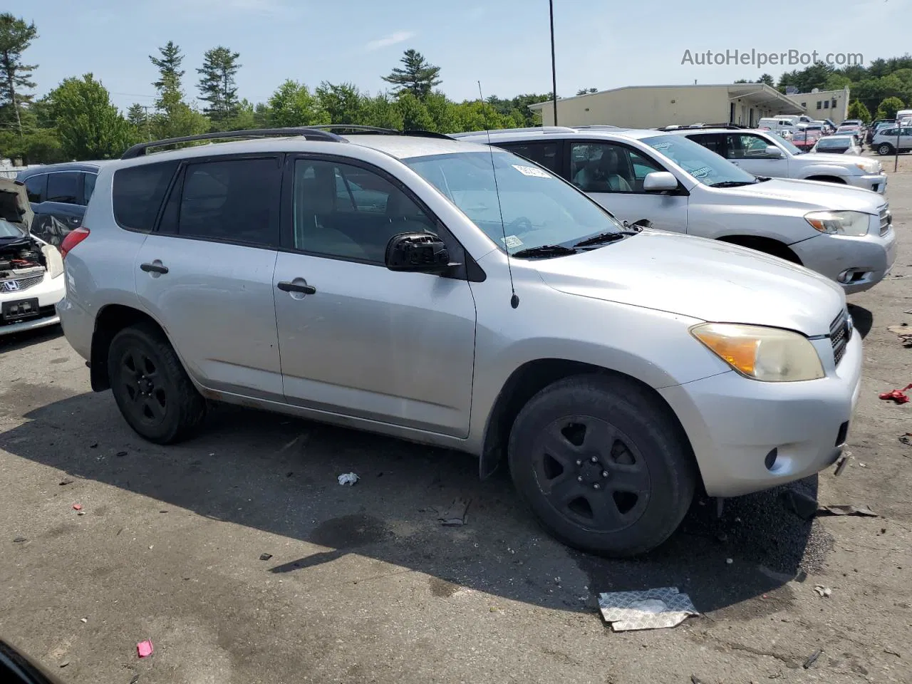 2007 Toyota Rav4  Серебряный vin: JTMZD33V075074360