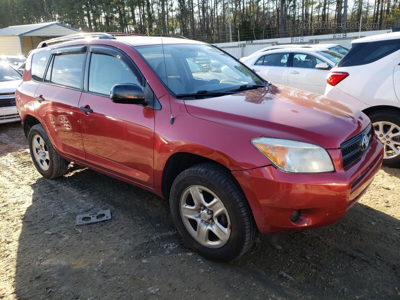 2007 Toyota Rav4  Red vin: JTMZD33V076027565