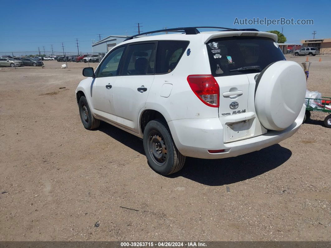 2007 Toyota Rav4   White vin: JTMZD33V076042163