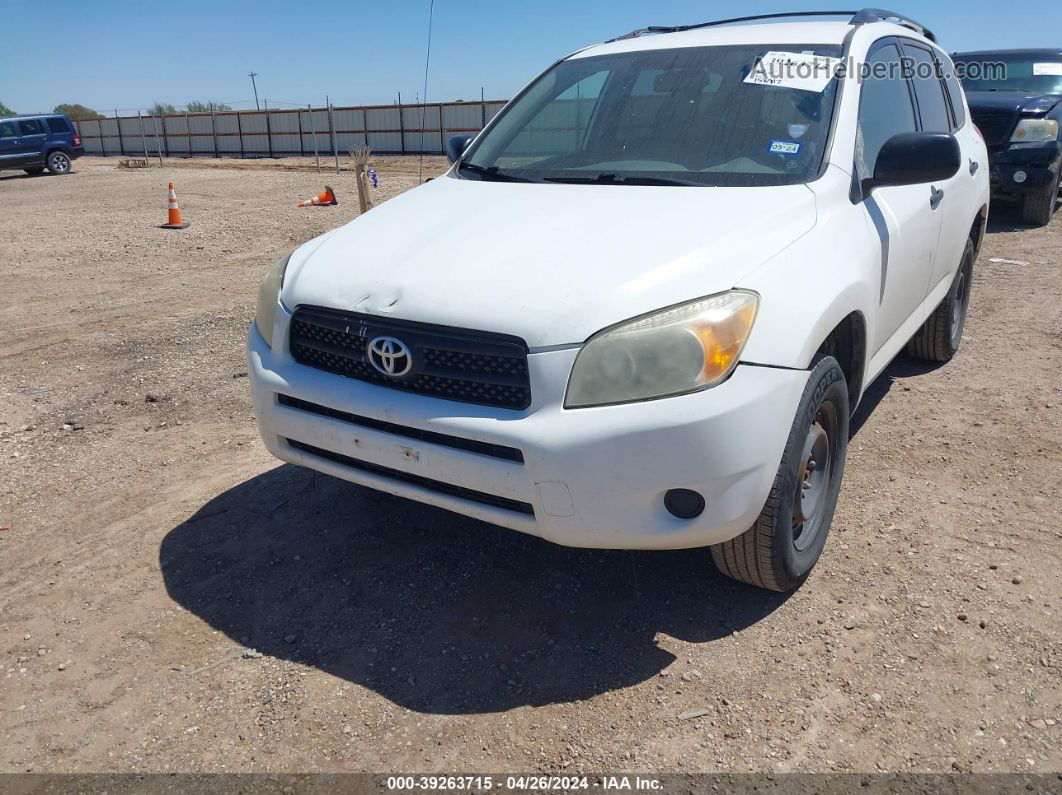 2007 Toyota Rav4   White vin: JTMZD33V076042163