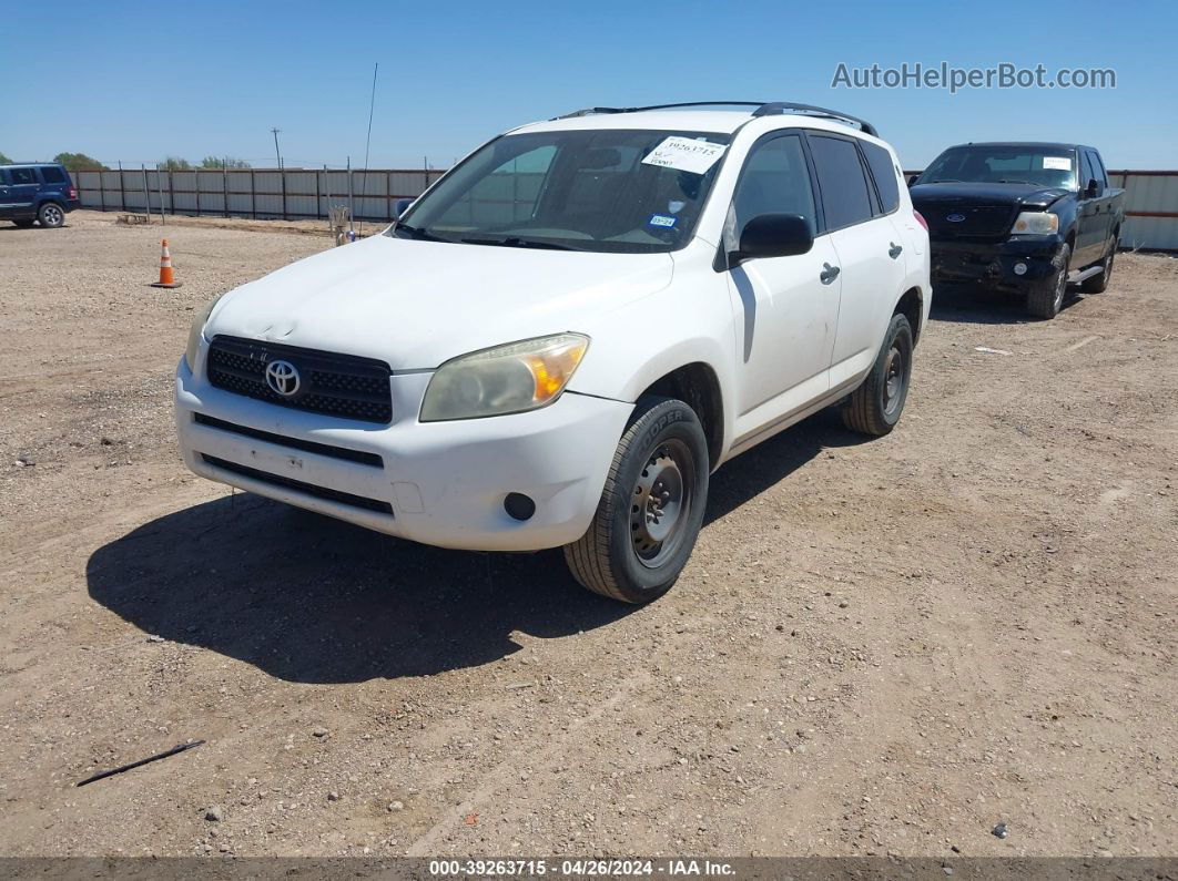 2007 Toyota Rav4   White vin: JTMZD33V076042163