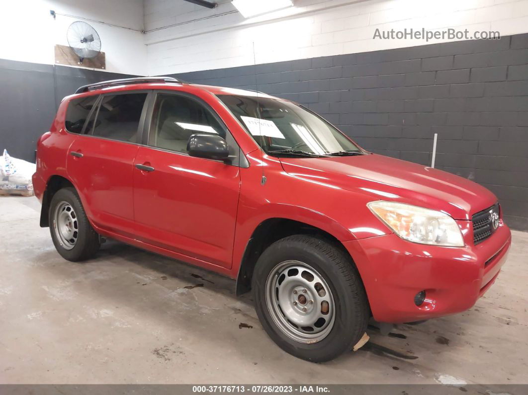 2007 Toyota Rav4   Red vin: JTMZD33V076052448