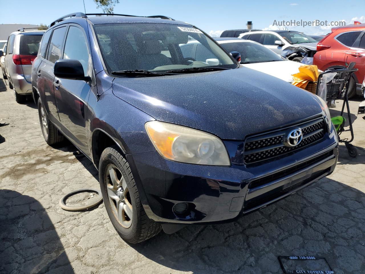 2007 Toyota Rav4  Синий vin: JTMZD33V175063786