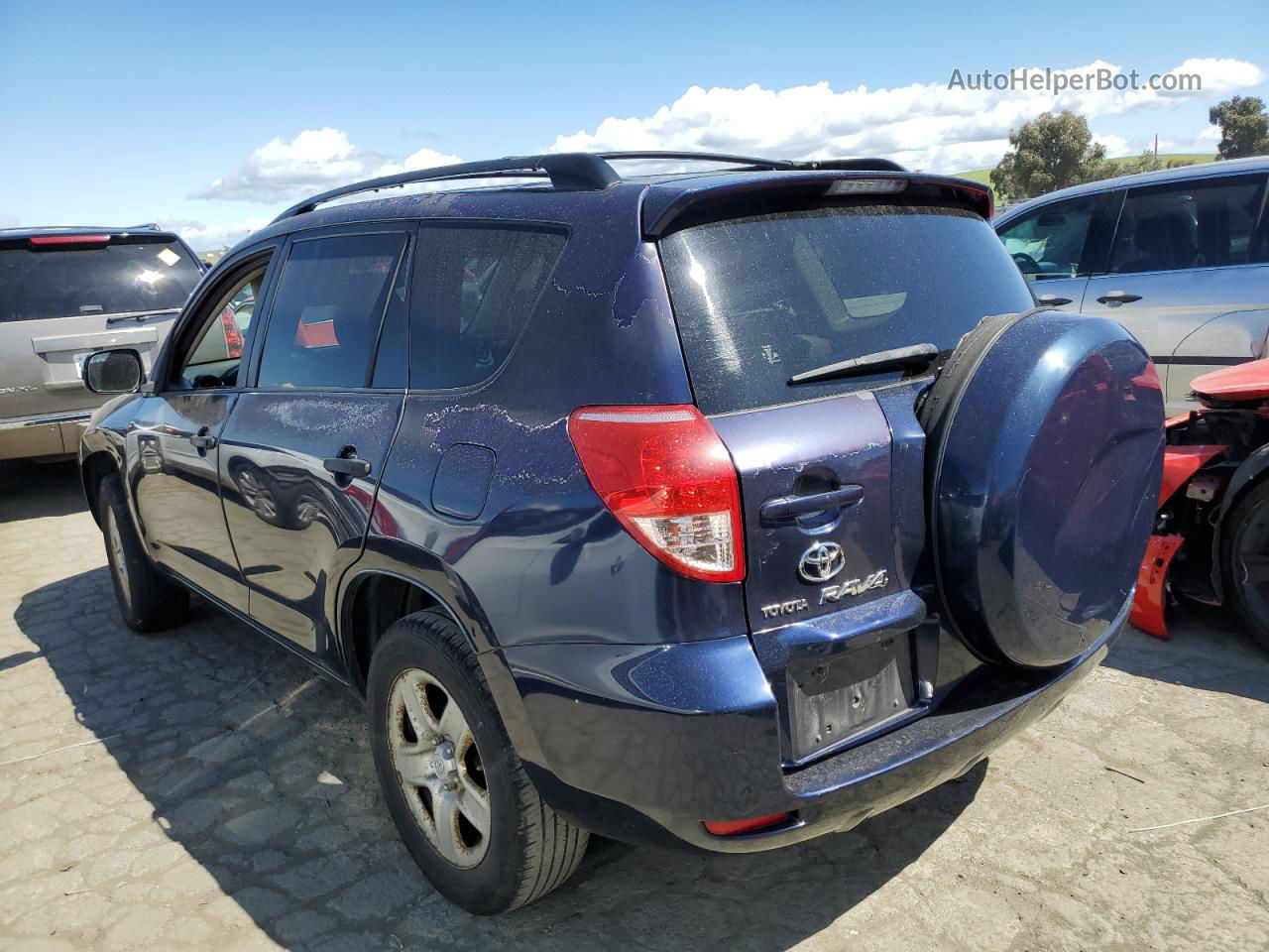 2007 Toyota Rav4  Blue vin: JTMZD33V175063786