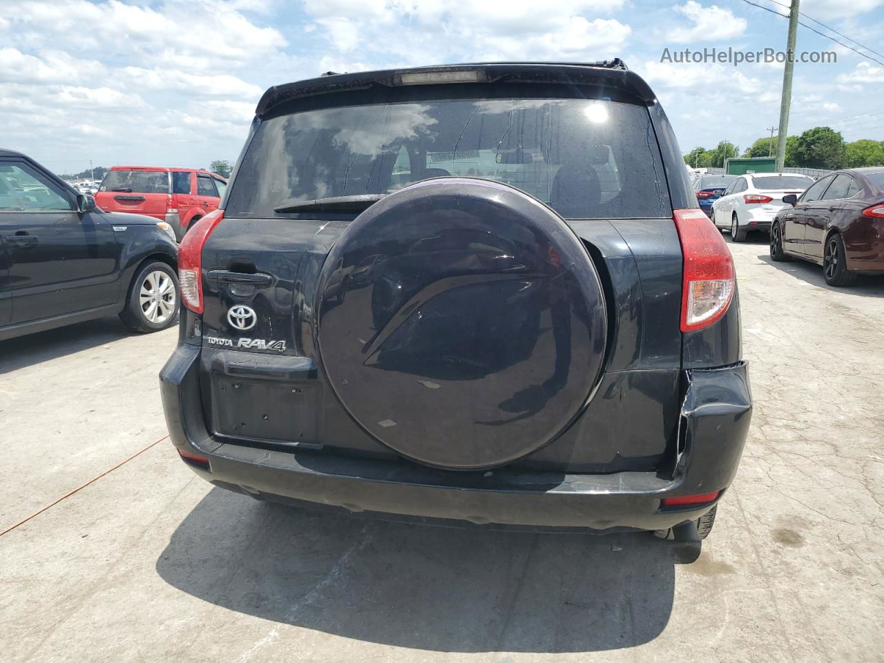 2007 Toyota Rav4  Black vin: JTMZD33V176038896