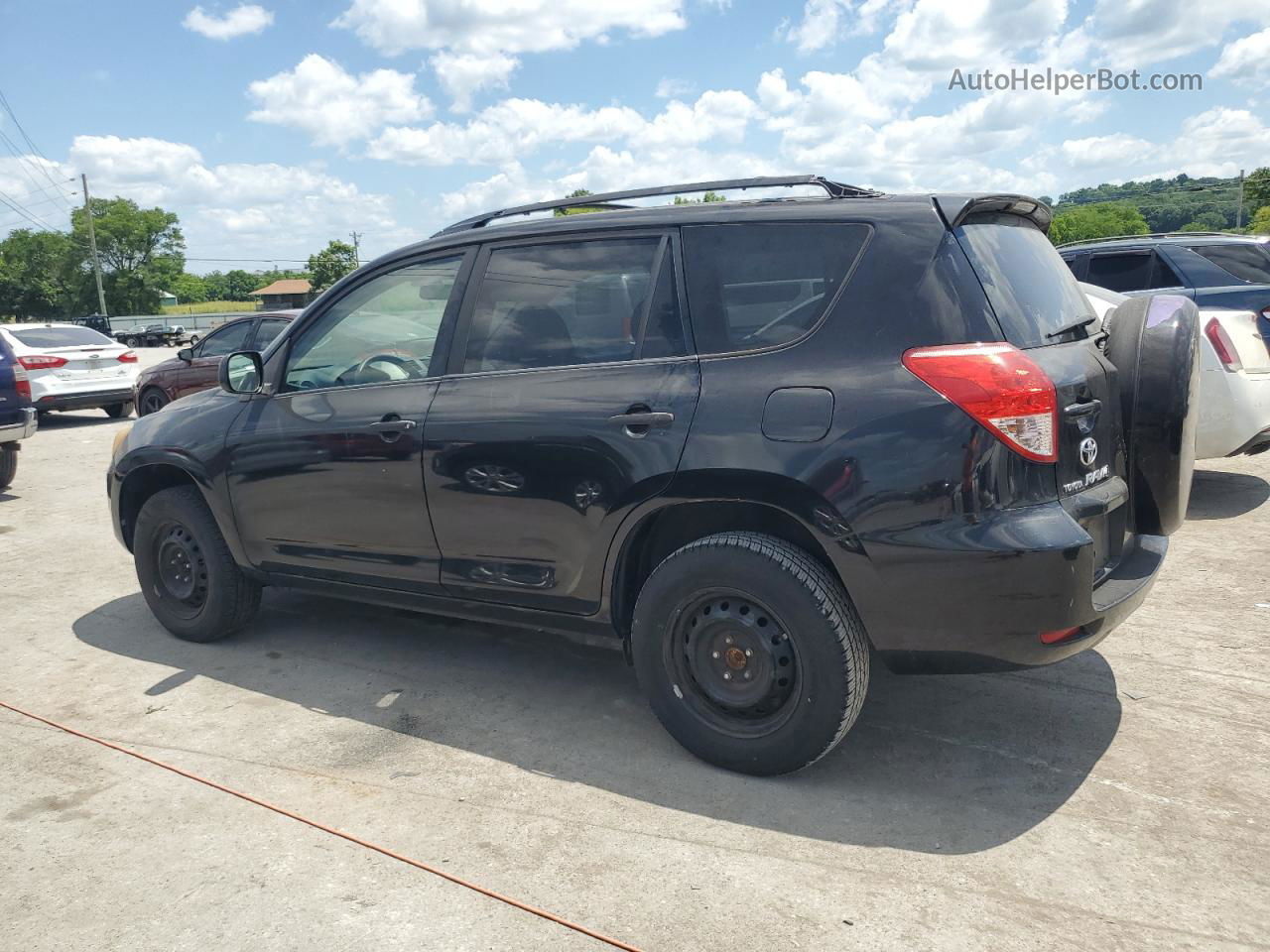 2007 Toyota Rav4  Black vin: JTMZD33V176038896