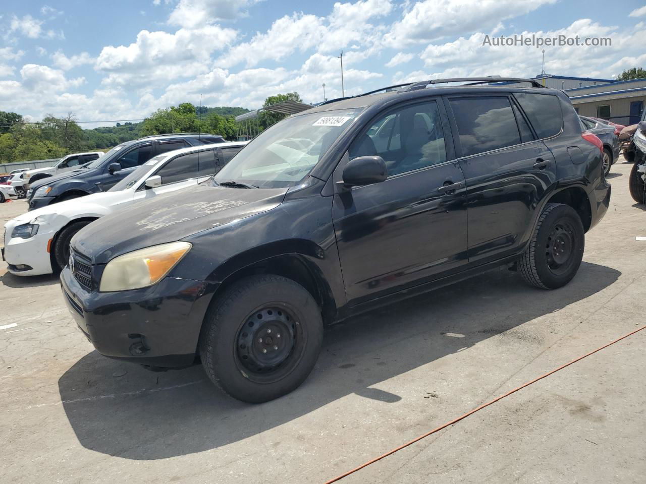 2007 Toyota Rav4  Black vin: JTMZD33V176038896