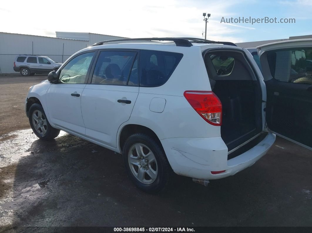 2007 Toyota Rav4   White vin: JTMZD33V275061254