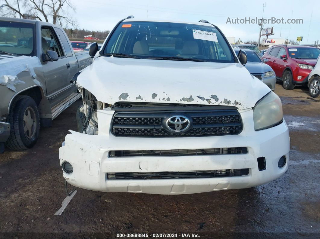 2007 Toyota Rav4   White vin: JTMZD33V275061254