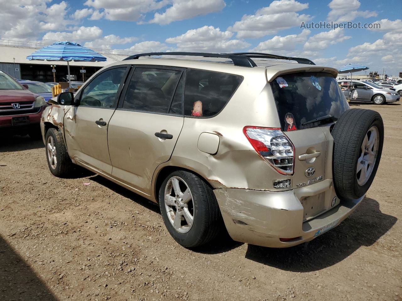 2007 Toyota Rav4  Gold vin: JTMZD33V275073260