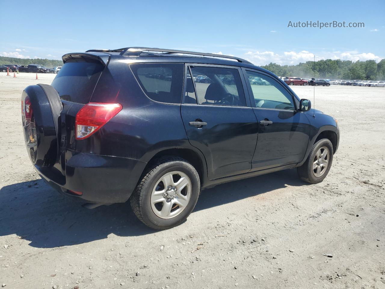 2007 Toyota Rav4  Черный vin: JTMZD33V276029298