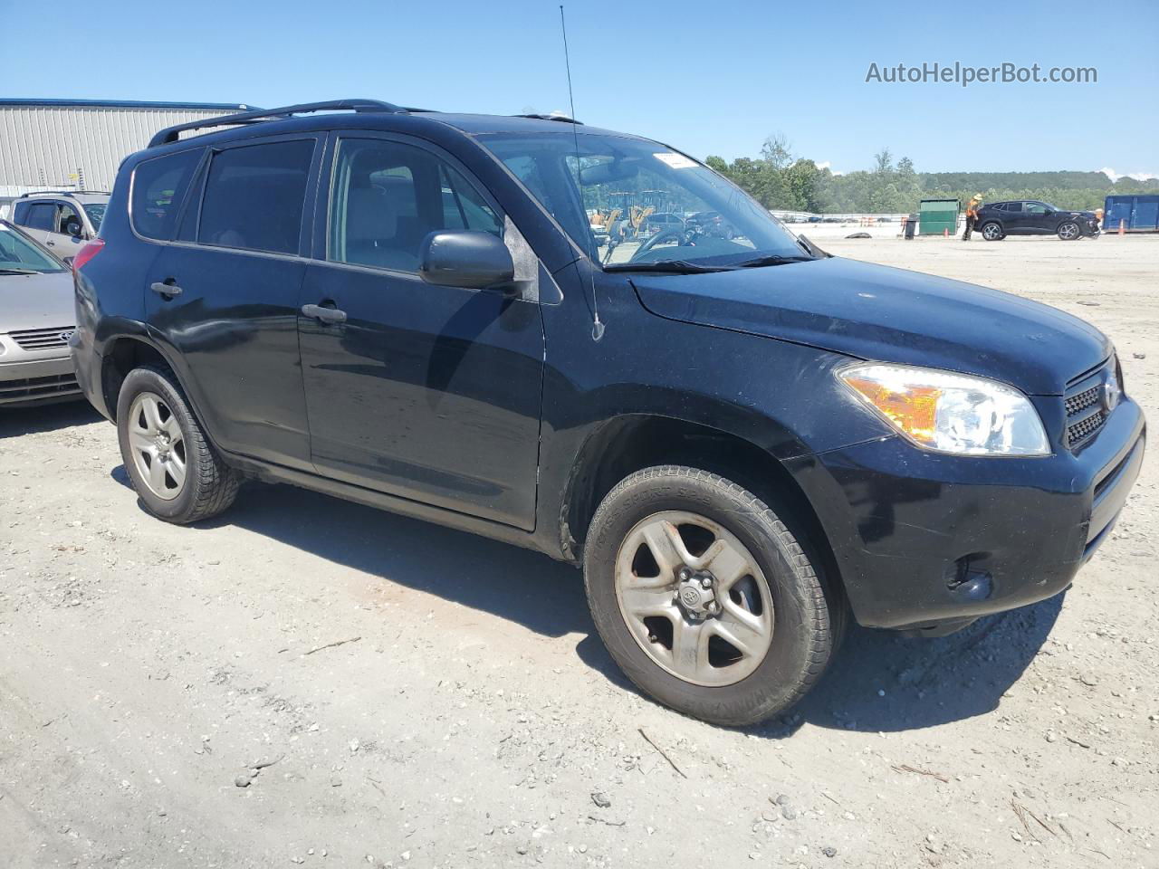 2007 Toyota Rav4  Черный vin: JTMZD33V276029298