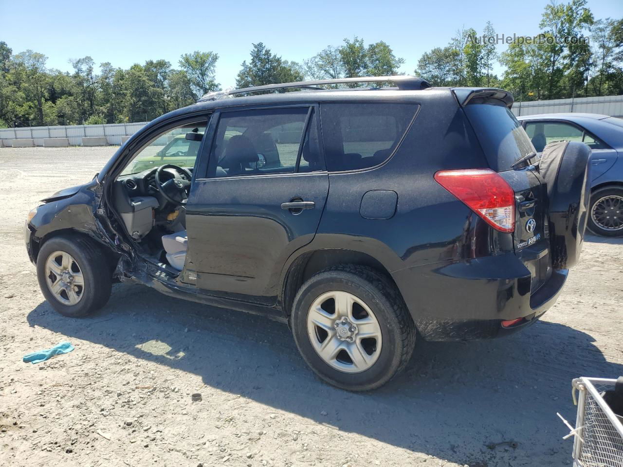 2007 Toyota Rav4  Черный vin: JTMZD33V276029298