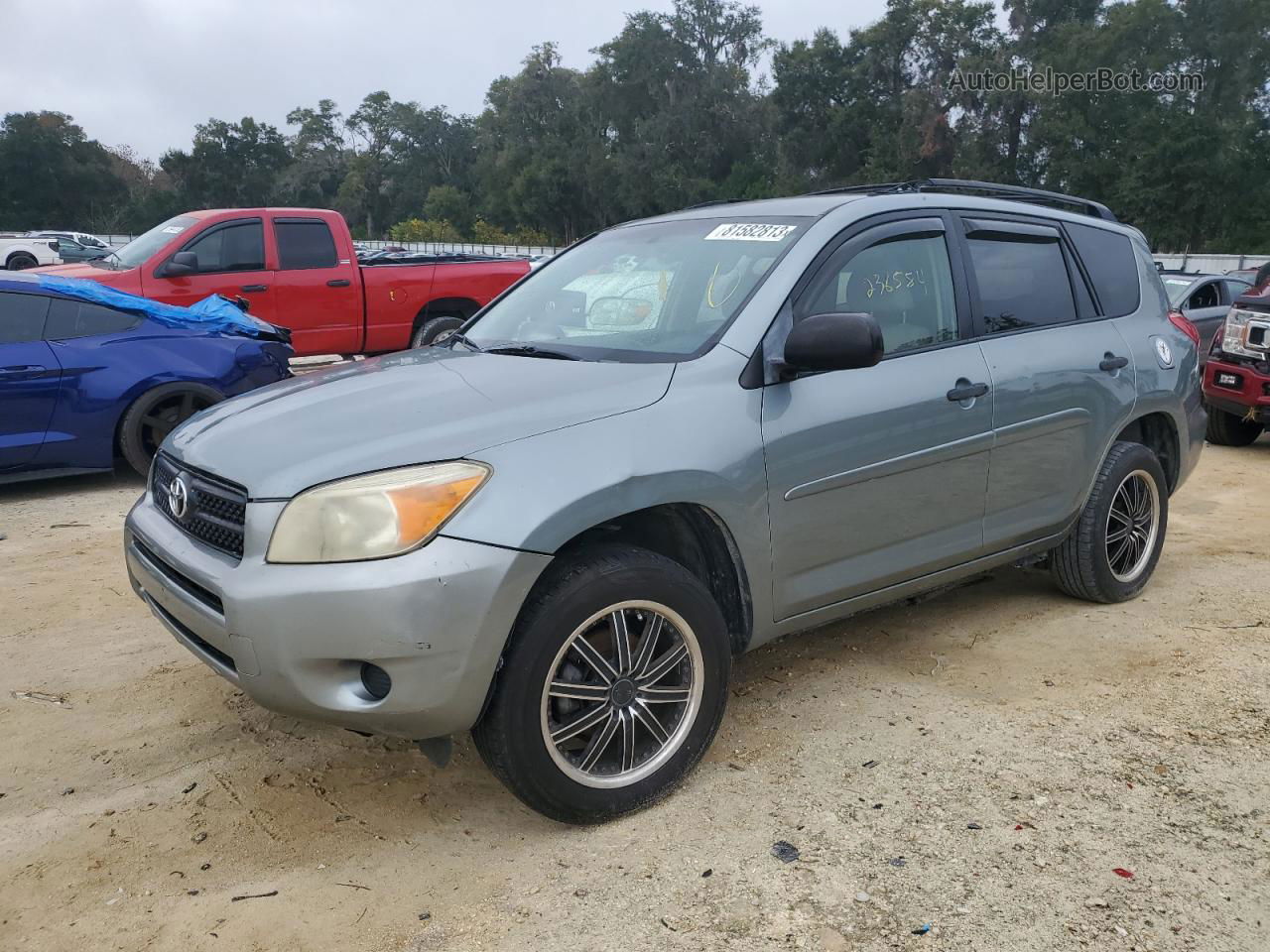 2007 Toyota Rav4  Green vin: JTMZD33V276043301