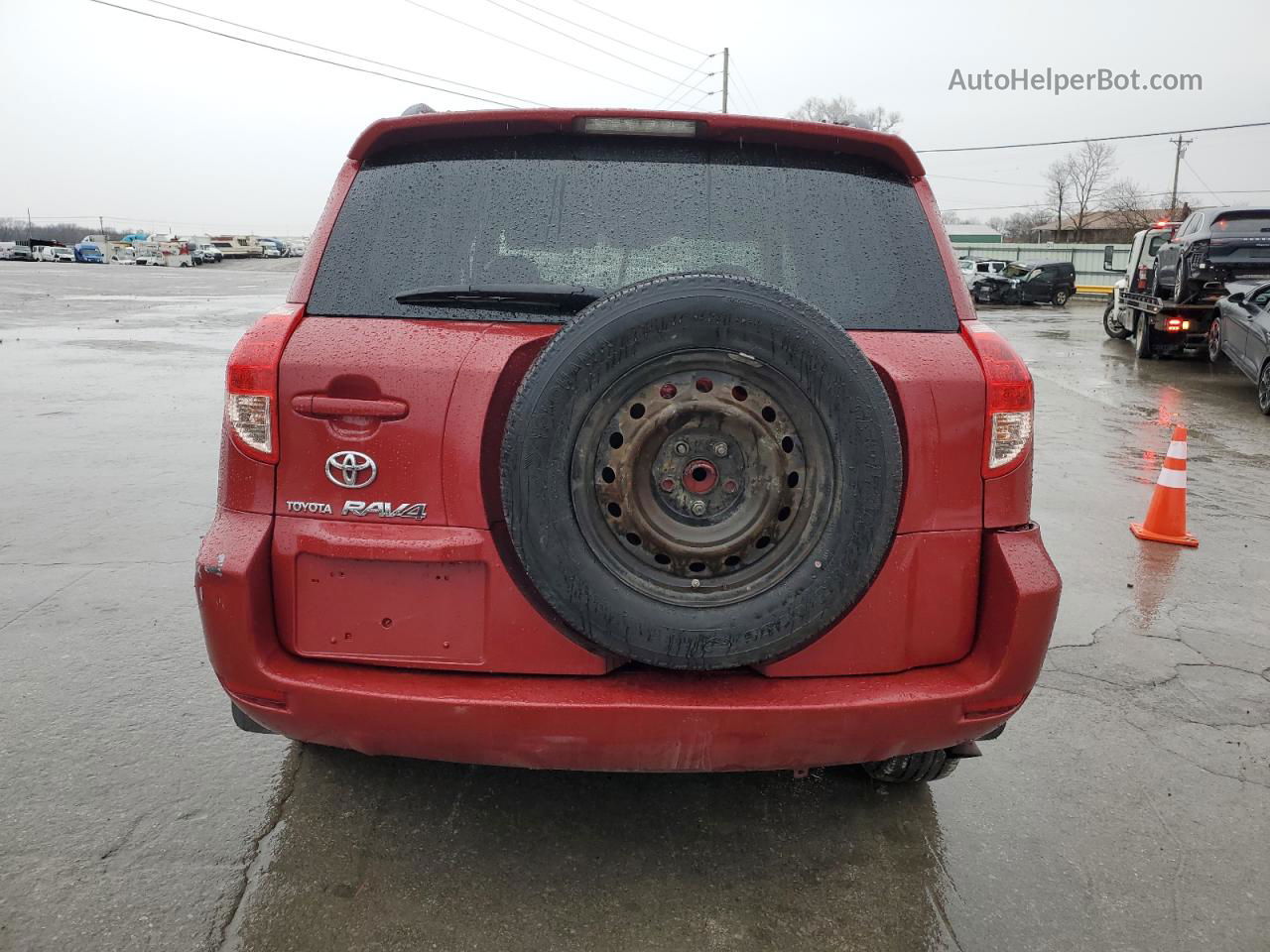 2007 Toyota Rav4  Burgundy vin: JTMZD33V375046147