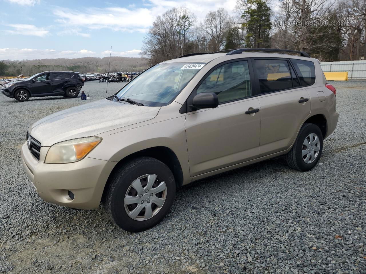 2007 Toyota Rav4  Gold vin: JTMZD33V375068150