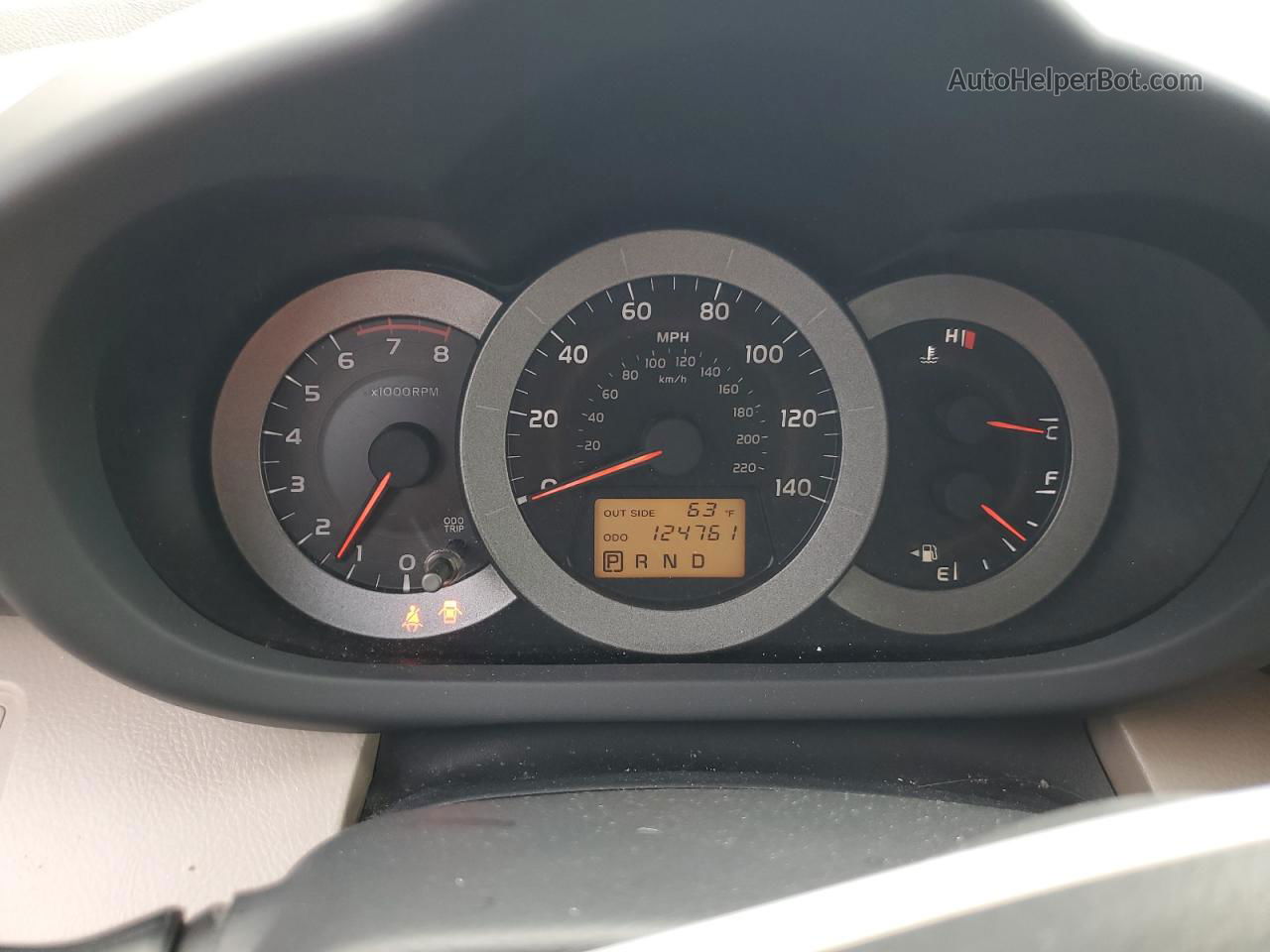 2007 Toyota Rav4  Золотой vin: JTMZD33V375068150