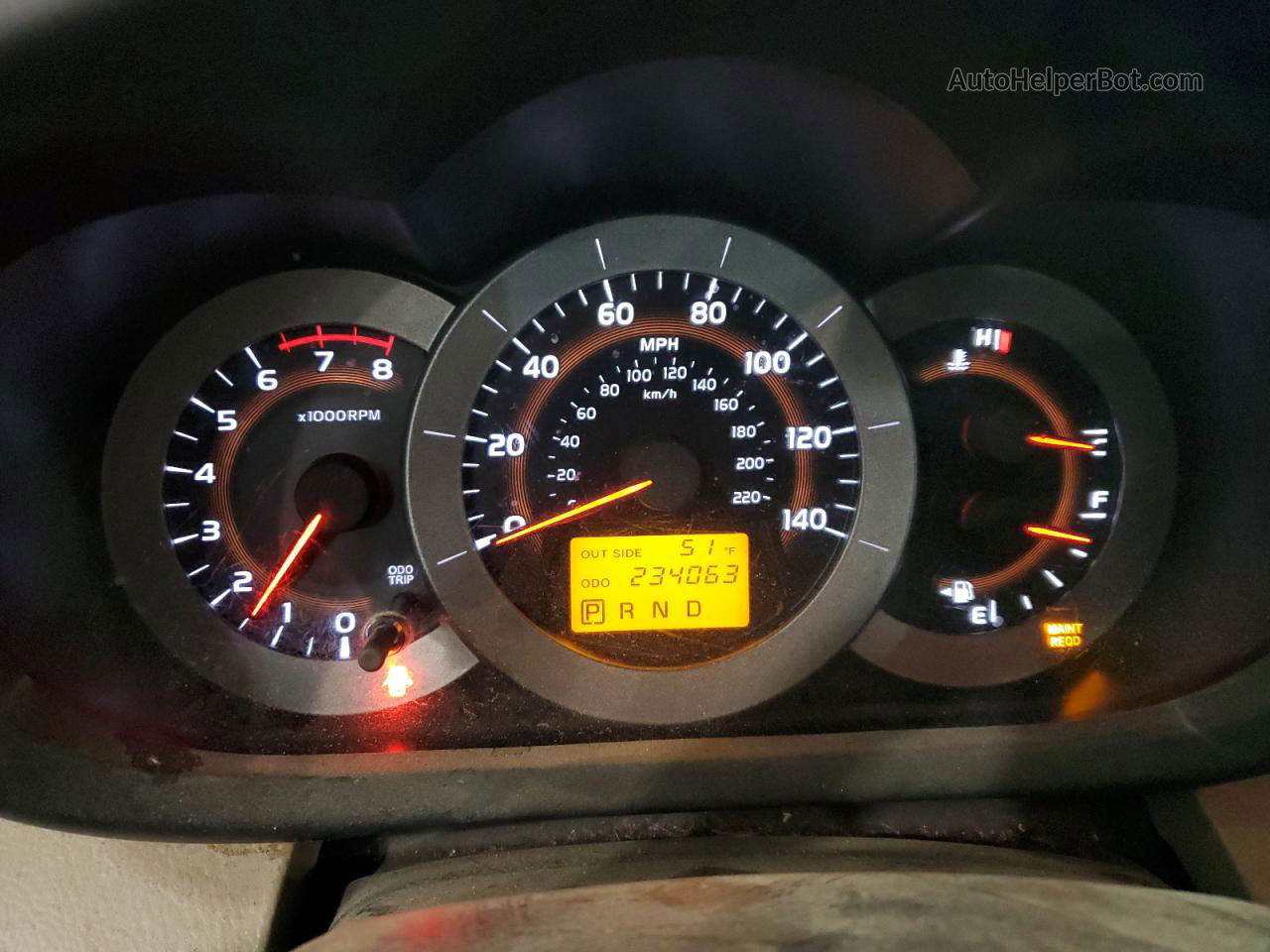 2007 Toyota Rav4  Черный vin: JTMZD33V376034901