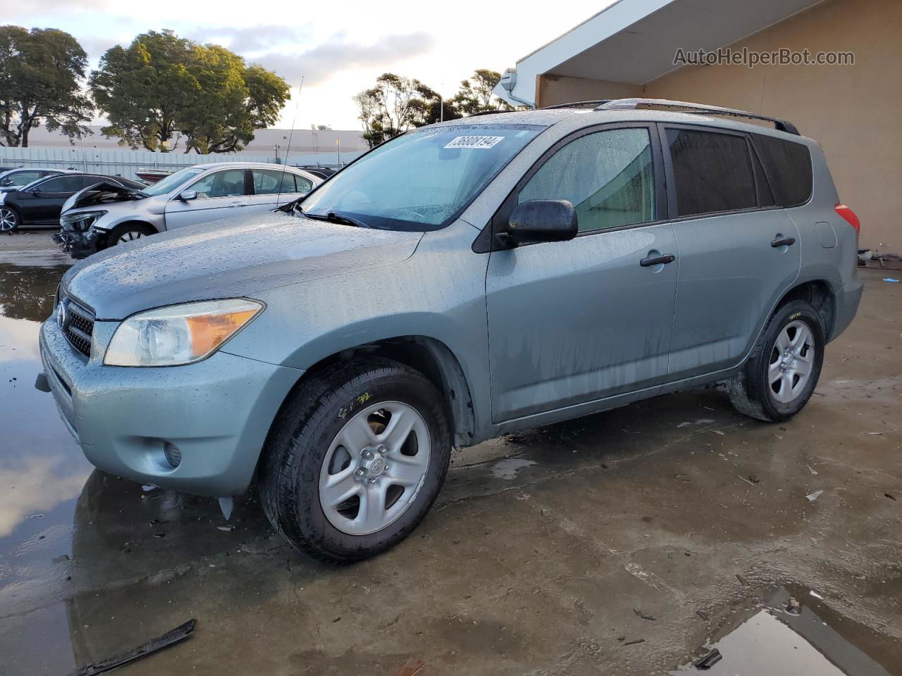 2007 Toyota Rav4  Turquoise vin: JTMZD33V475036551