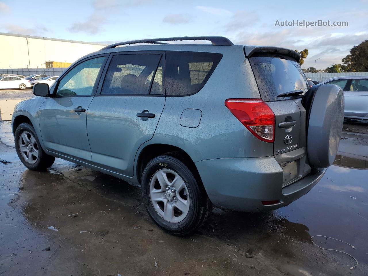 2007 Toyota Rav4  Turquoise vin: JTMZD33V475036551