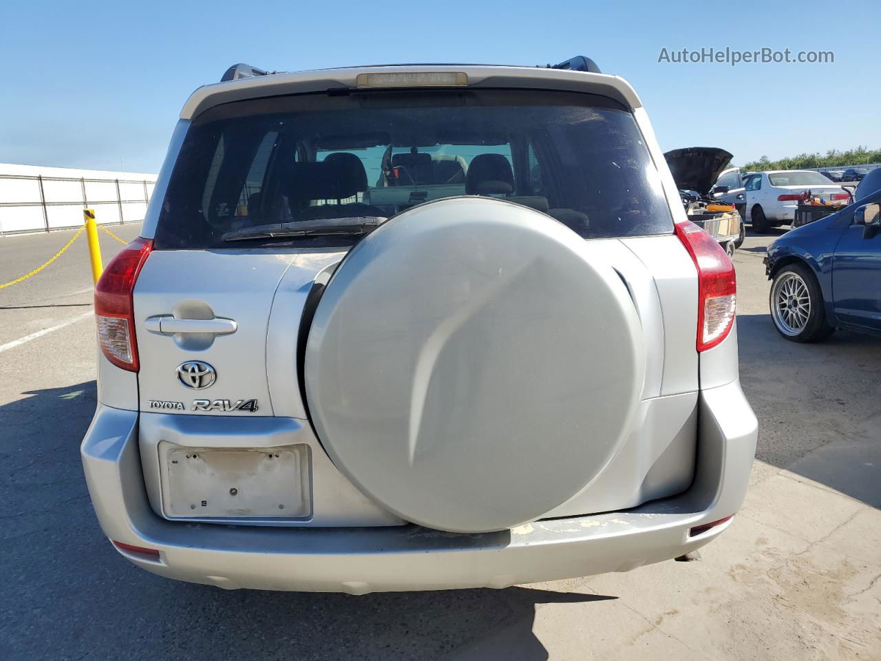 2007 Toyota Rav4  Silver vin: JTMZD33V475036985