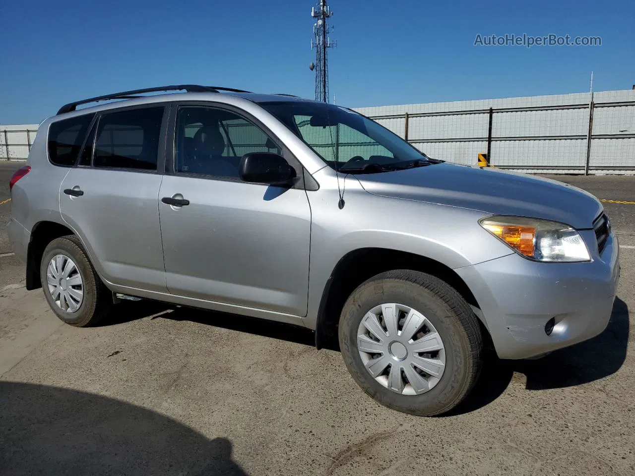 2007 Toyota Rav4  Silver vin: JTMZD33V475036985